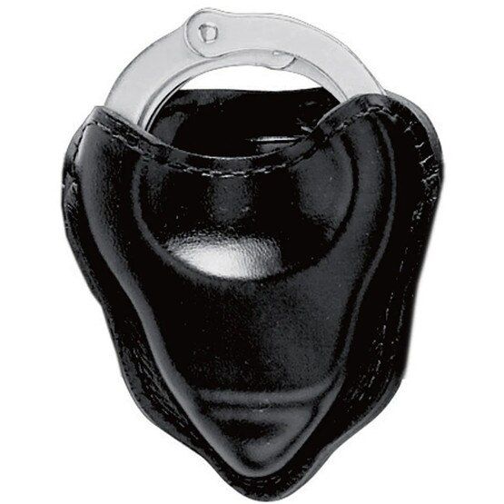 The Open Top Handcuff Case that fits chained or hinged cuffs, including those made by S&W, Peerless and cuffs from Tactical and Safariland.